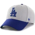 siltovka-zaoblena-siva-nastavitelny-los-angeles-dodgers-mlb-47-brand