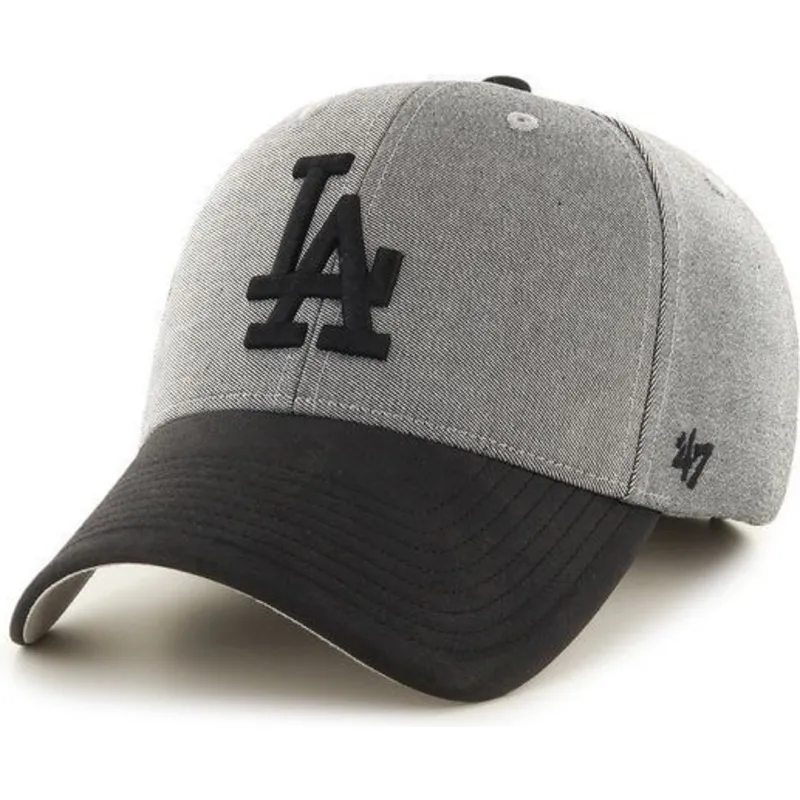 cap-zaoblena-gray-adjustable-strap-negro-los-angeles-dodgers-mlb-47-brand