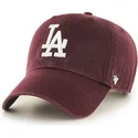siltovky-zaoblena-cervena-nastavitelny-pasik-granate-los-angeles-dodgers-mlb-47-brand