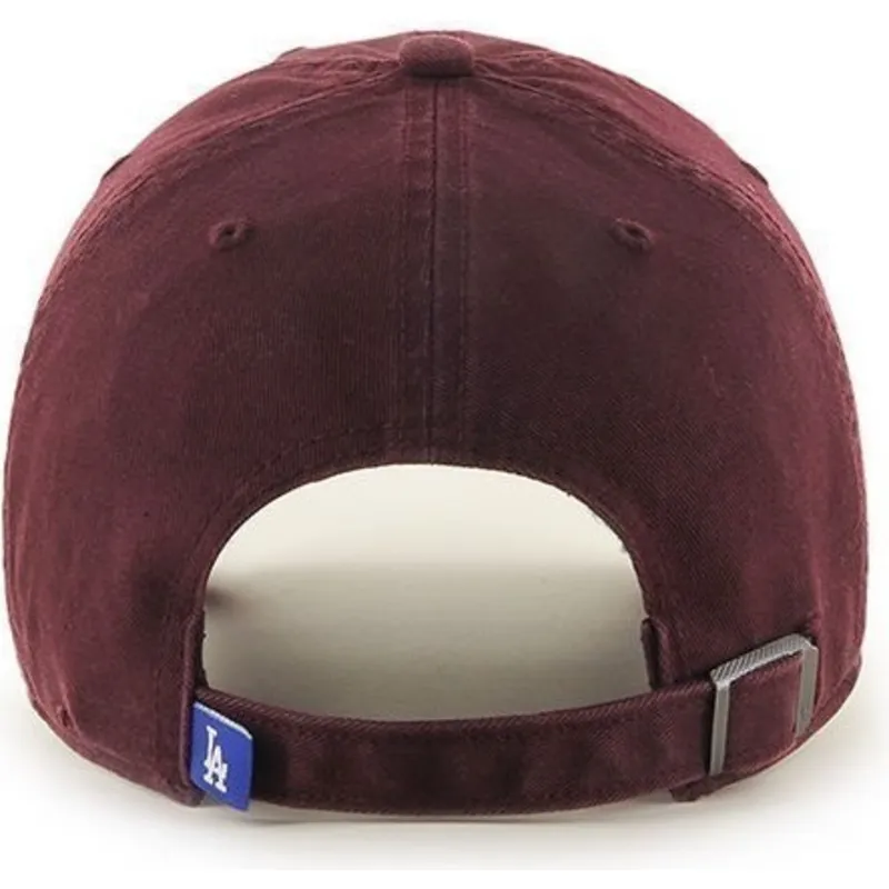 siltovky-zaoblena-cervena-nastavitelny-pasik-granate-los-angeles-dodgers-mlb-47-brand