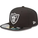 las-vegas-raiders-nfl-new-era-59fifty-authentic-on-field-game-schwarze-fitted-cap