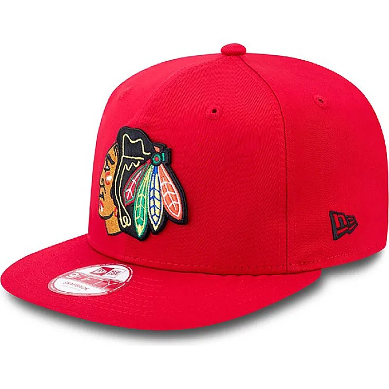 siltovka-rovna-cervena-snapback-9fifty-cotton-block-chicago-blackhawks-nhl-new-era